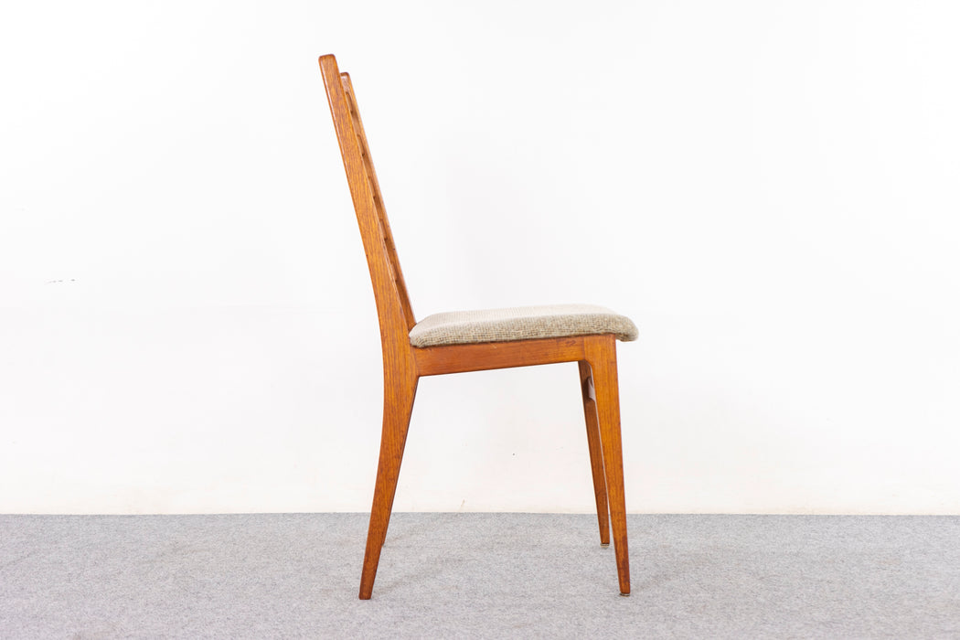 1 Danish Mid Century Teak Chair - (326-137.2)