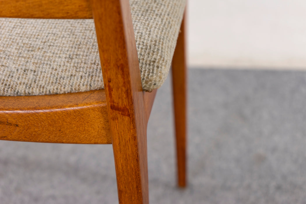 1 Danish Mid Century Teak Chair - (326-137.2)
