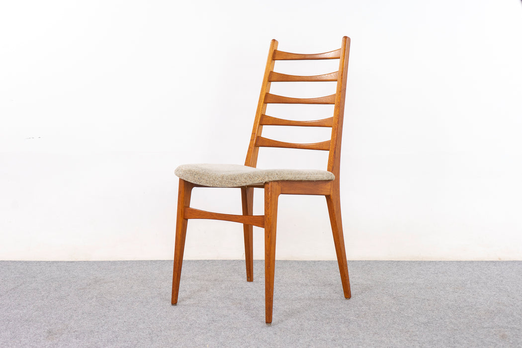 1 Danish Mid Century Teak Chair - (326-137.2)