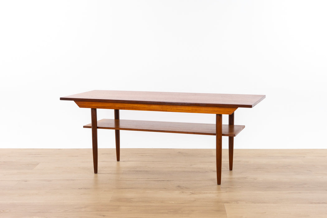 Danish Modern Teak Coffee Table - (D1580)