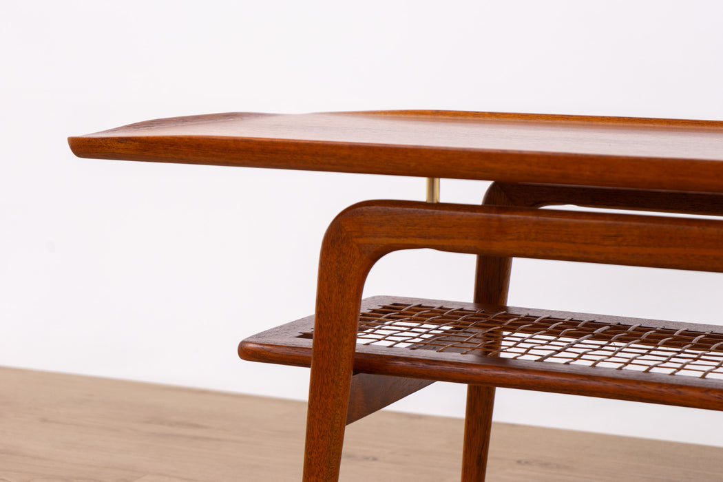 Danish Modern Teak Coffee Table - (D1620)