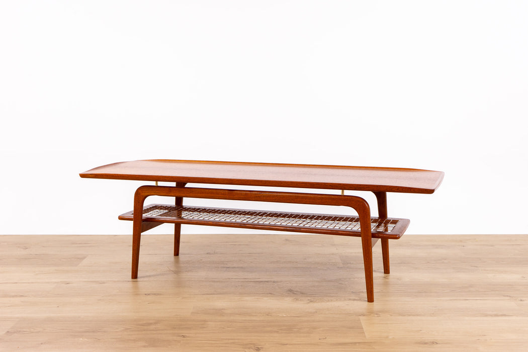 Danish Modern Teak Coffee Table - (D1620)