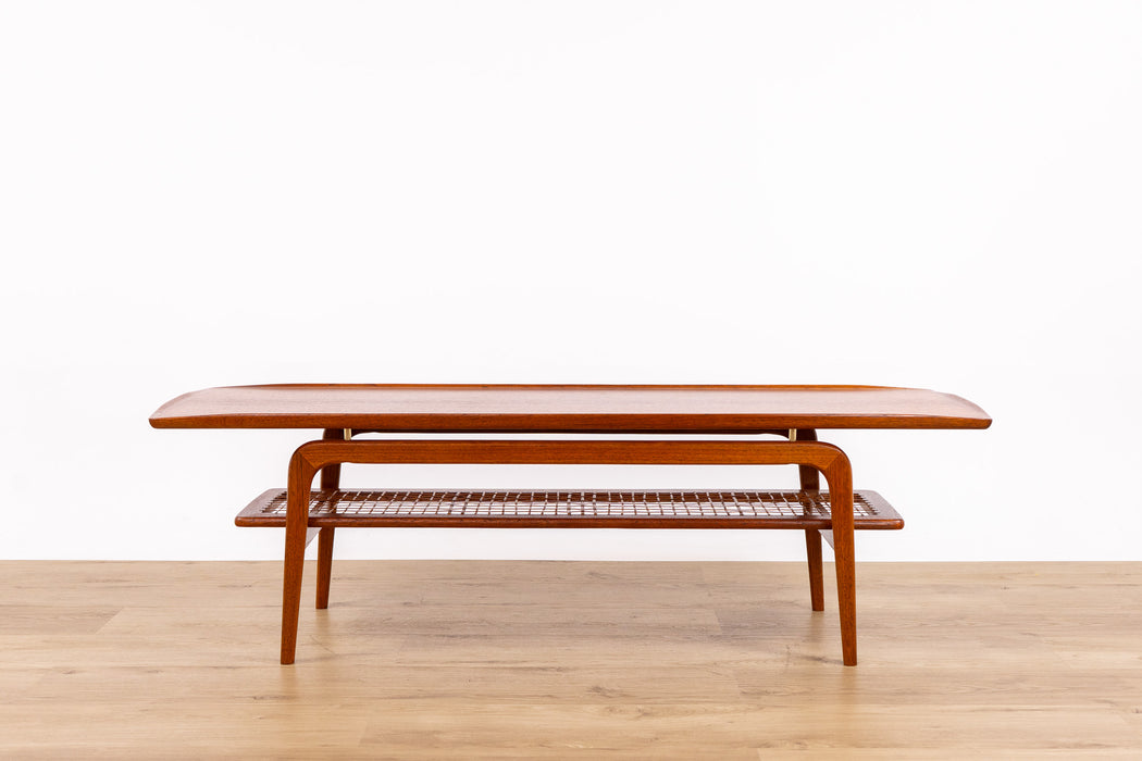 Danish Modern Teak Coffee Table - (D1620)