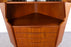 Danish Modern Teak Corner Cabinet - (327-078)