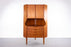 Danish Modern Teak Corner Cabinet - (327-078)