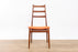 1 Mid-Century Modern Teak Dining Chair  - (D1515)
