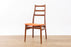 1 Mid-Century Modern Teak Dining Chair  - (D1515)