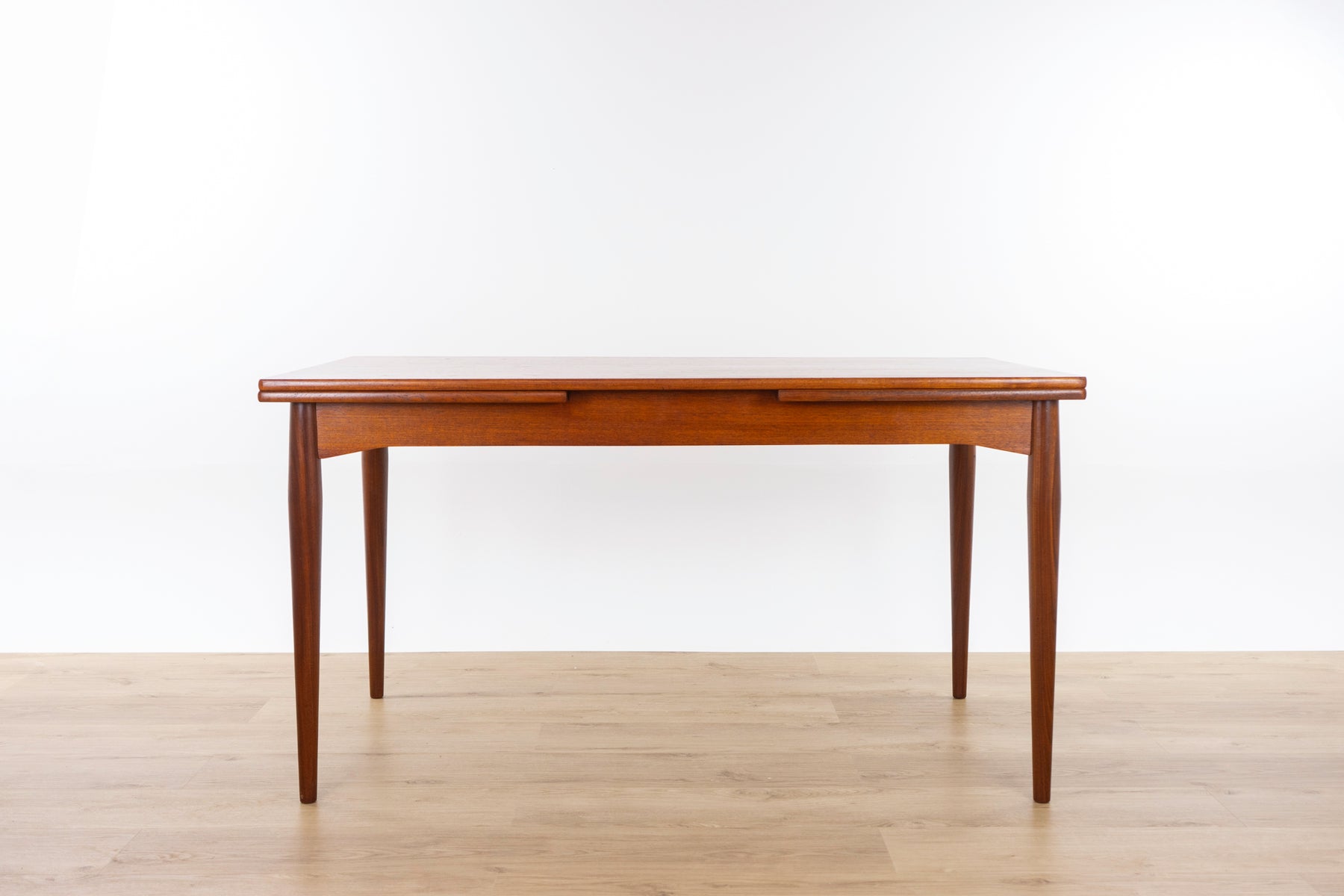 Danish Modern Teak Dining Table - (327-037)