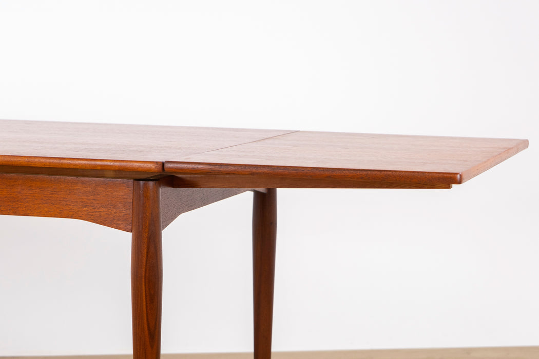 Danish Modern Teak Dining Table - (327-037)