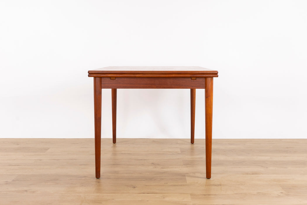 Danish Modern Teak Dining Table - (327-089)