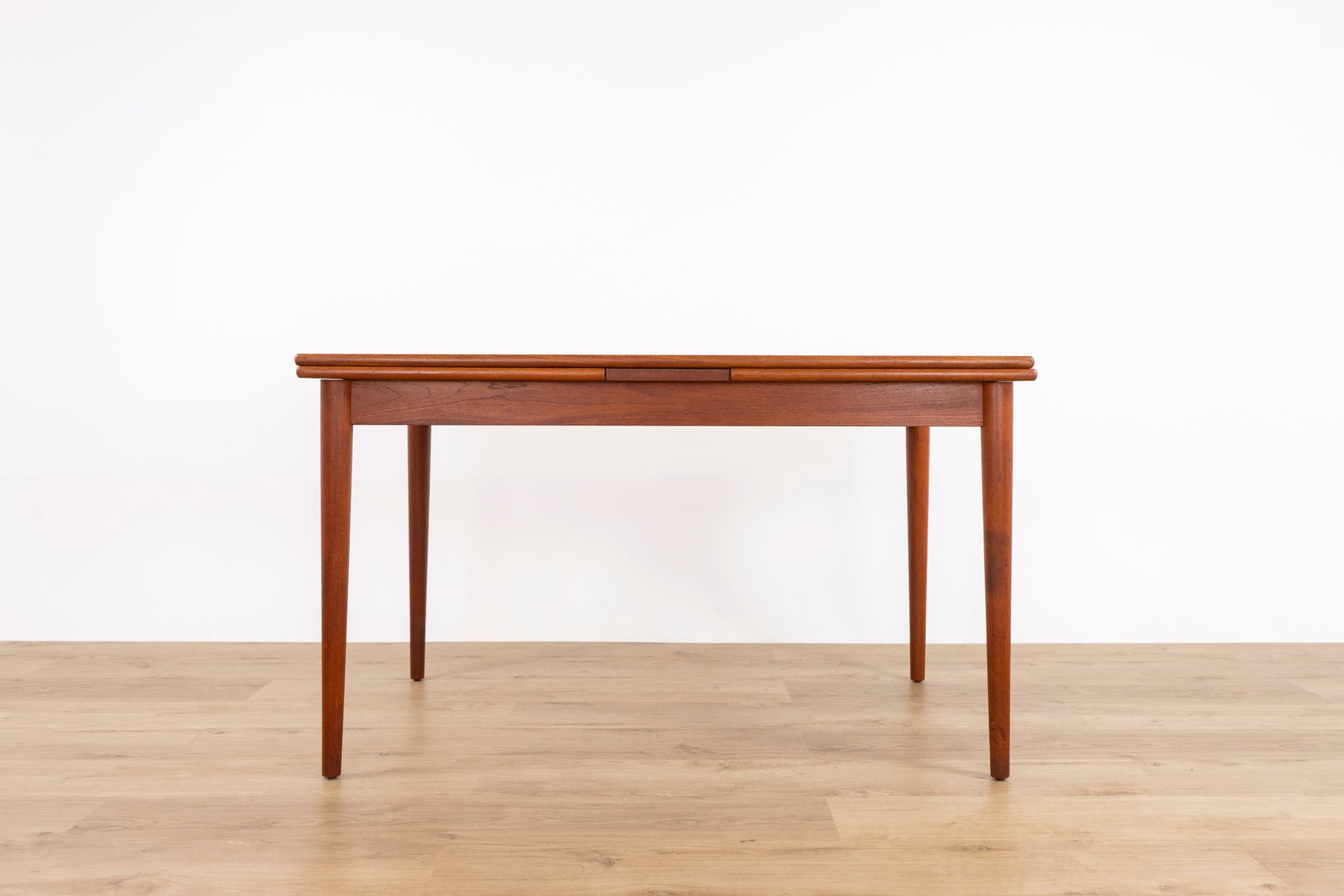 Danish Modern Teak Dining Table - (327-089)