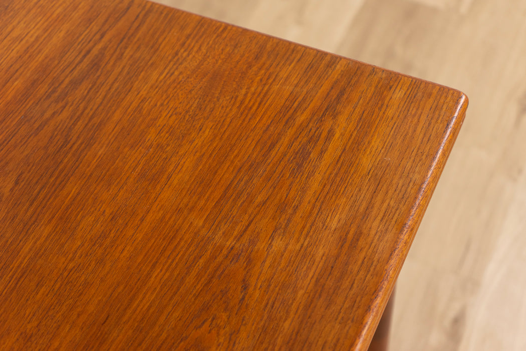 Danish Modern Teak Dining Table - (327-089)