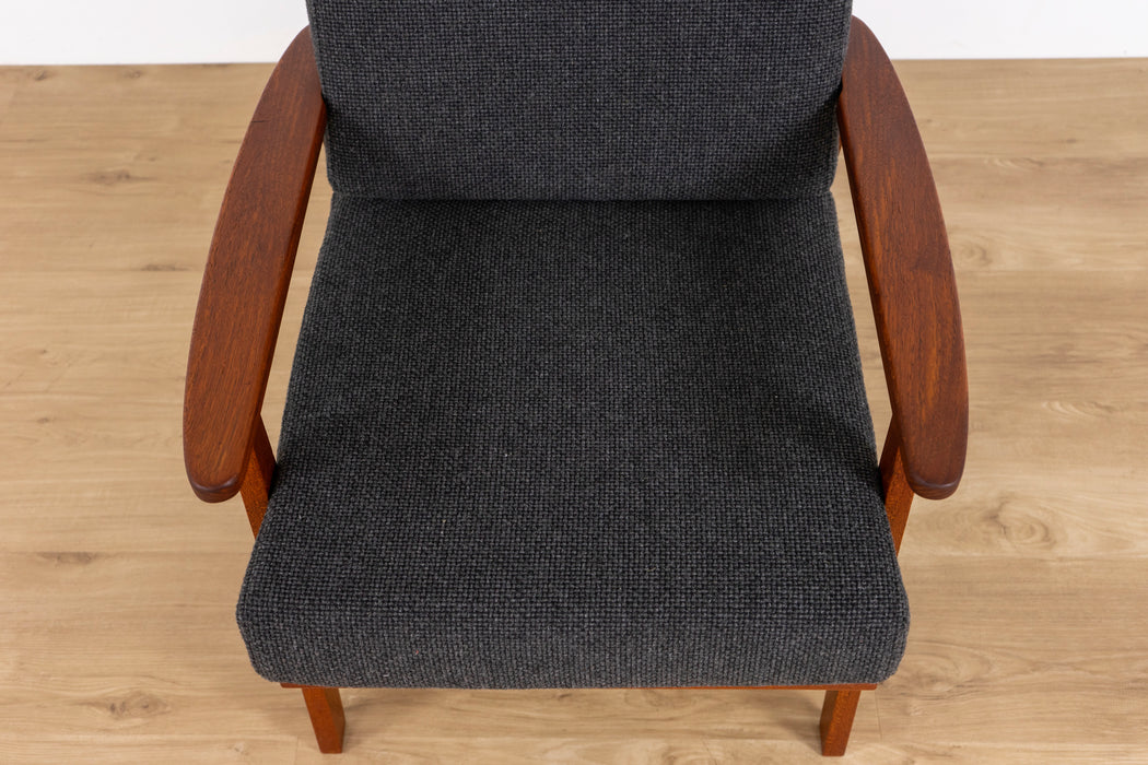 Danish Mid-Century Teak Lounge Chair - (327-169)