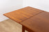 Danish Modern Teak Dining Table - (327-089)