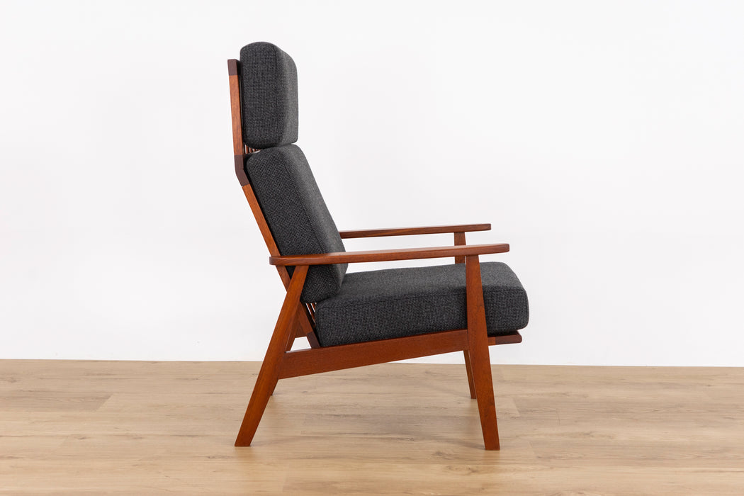 Danish Mid-Century Teak Lounge Chair - (327-169)