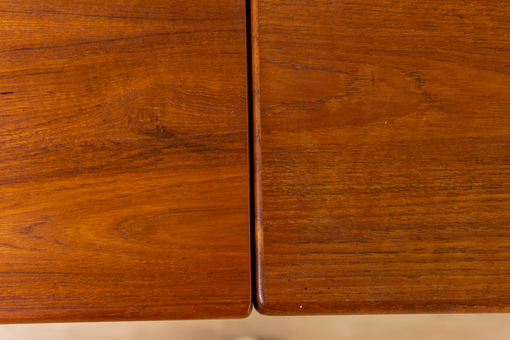 Danish Modern Teak Dining Table - (327-089)