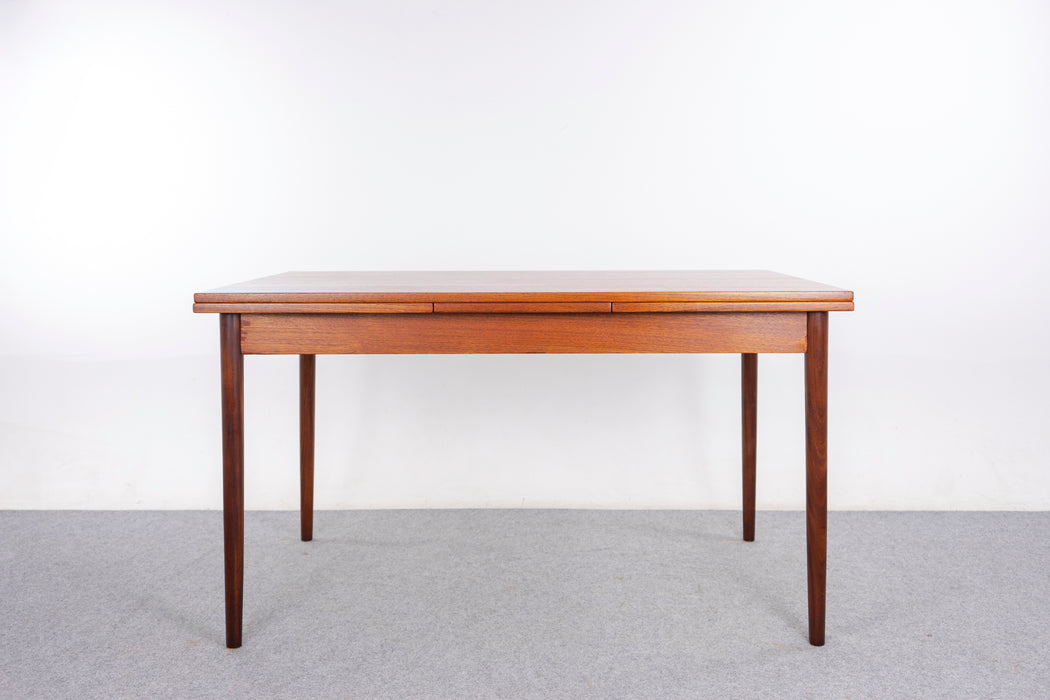 Danish Modern Teak Dining Table - (327-090)