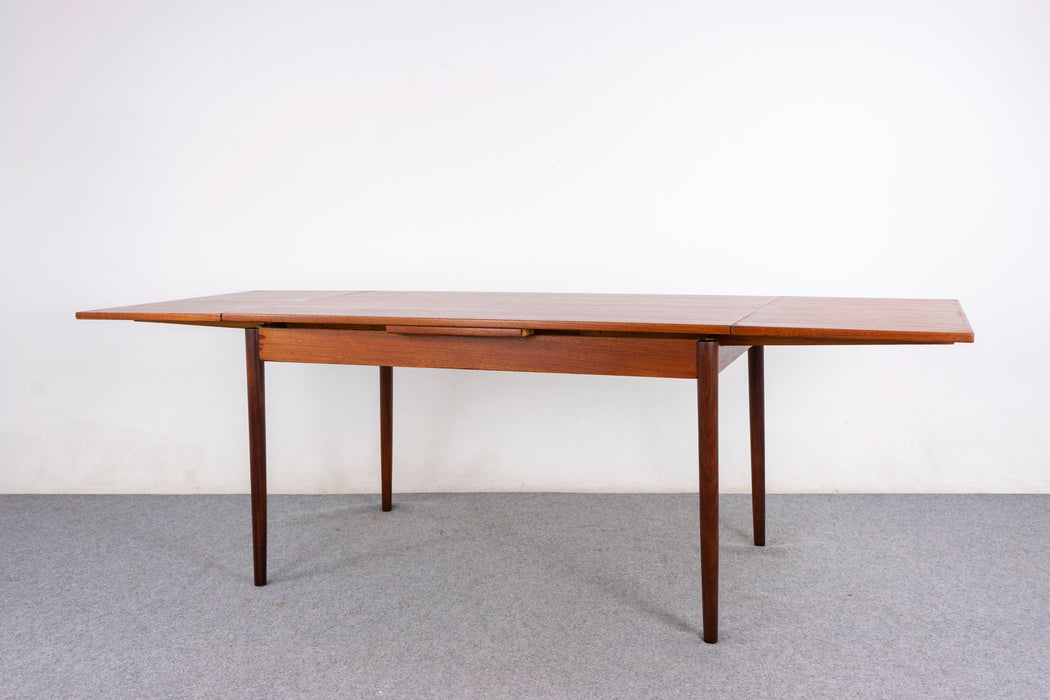 Danish Modern Teak Dining Table - (327-090)
