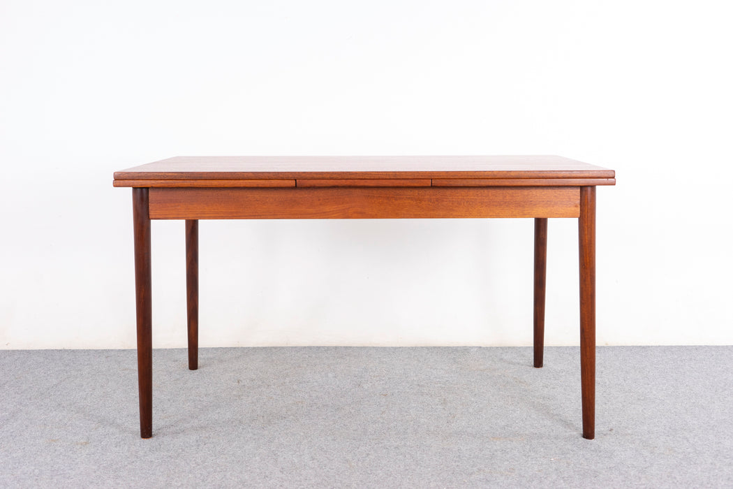 Danish Modern Teak Dining Table - (327-090)