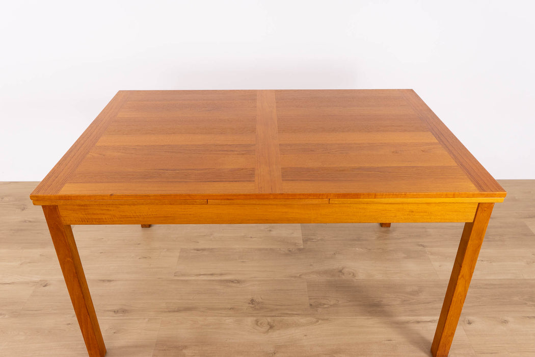 Danish Modern Teak Dining Table - (D1610)