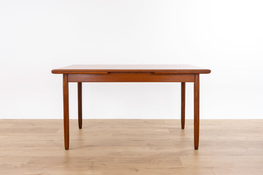Danish Modern Teak Dining Table - (D1586)