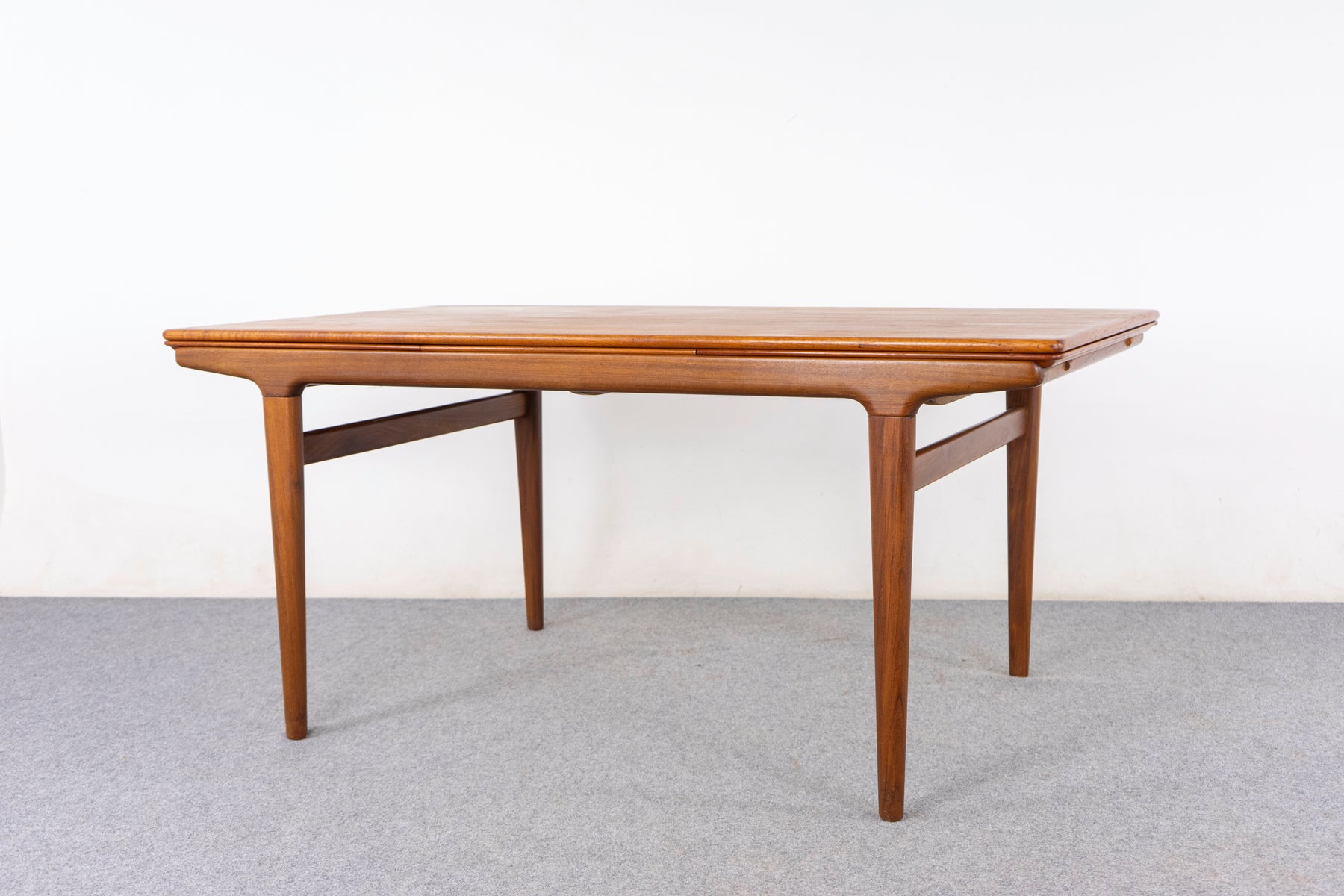 Danish Modern Teak Dining Table by Johannes Andersen - (327-049)