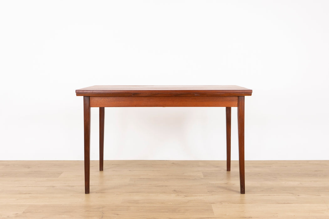 Danish Modern Teak Dining Table - (327-087)