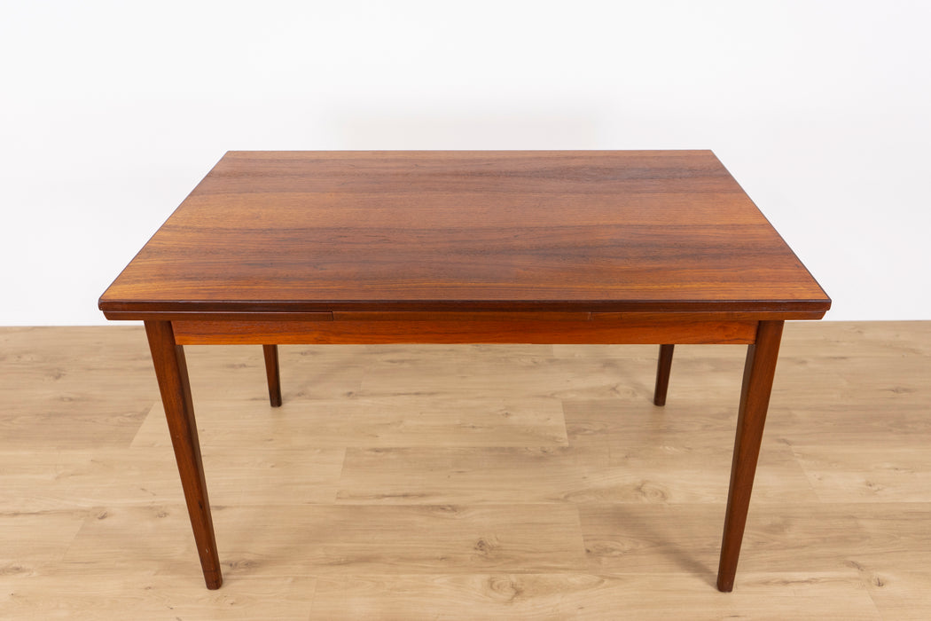 Danish Modern Teak Dining Table - (327-087)