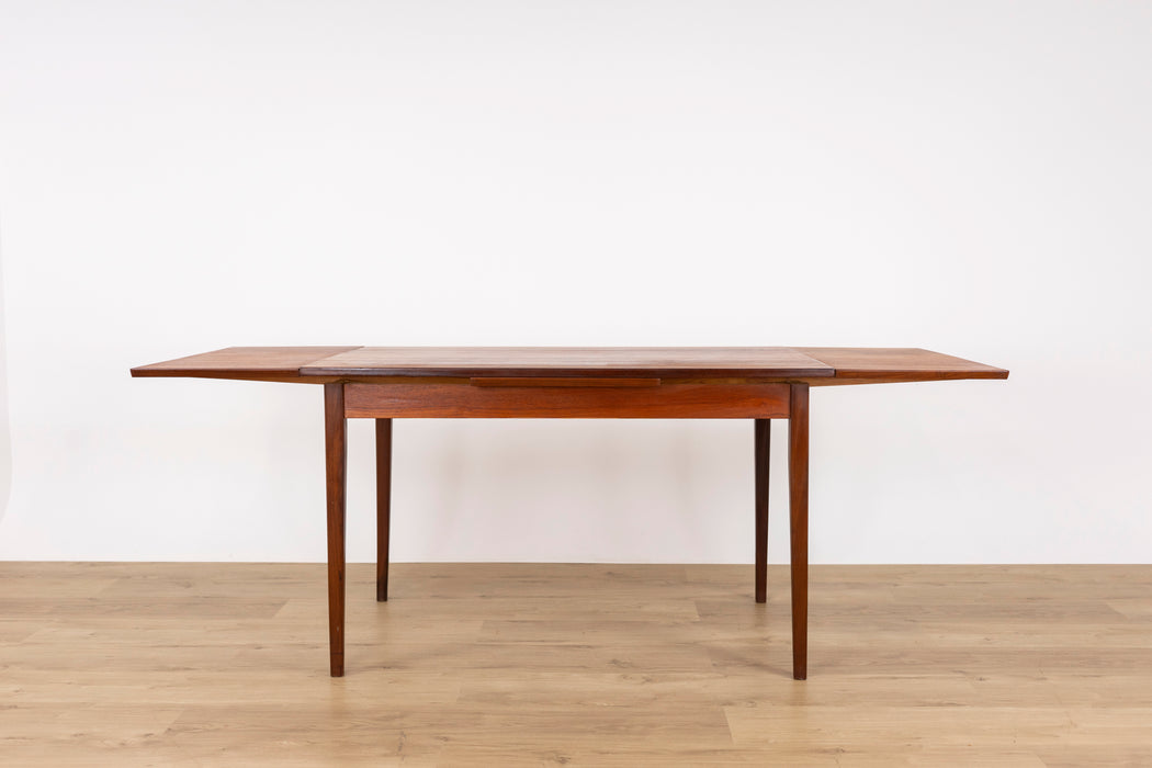 Danish Modern Teak Dining Table - (327-087)