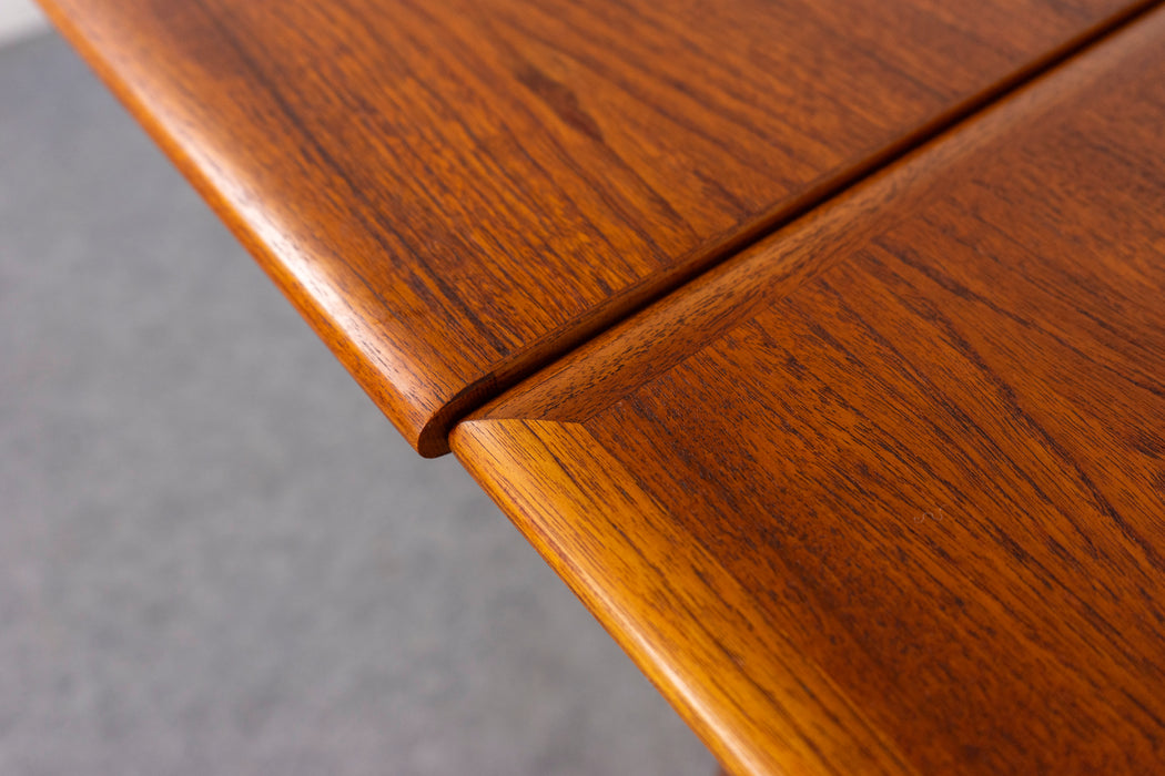 Danish Modern Teak Dining Table - (326-270)