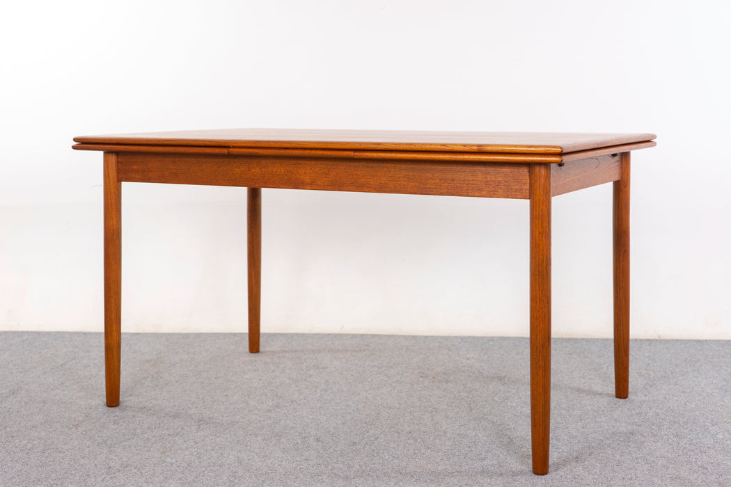 Danish Modern Teak Dining Table - (326-270)