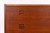 Danish Mid-Century Modern Teak Dresser - (327-009)