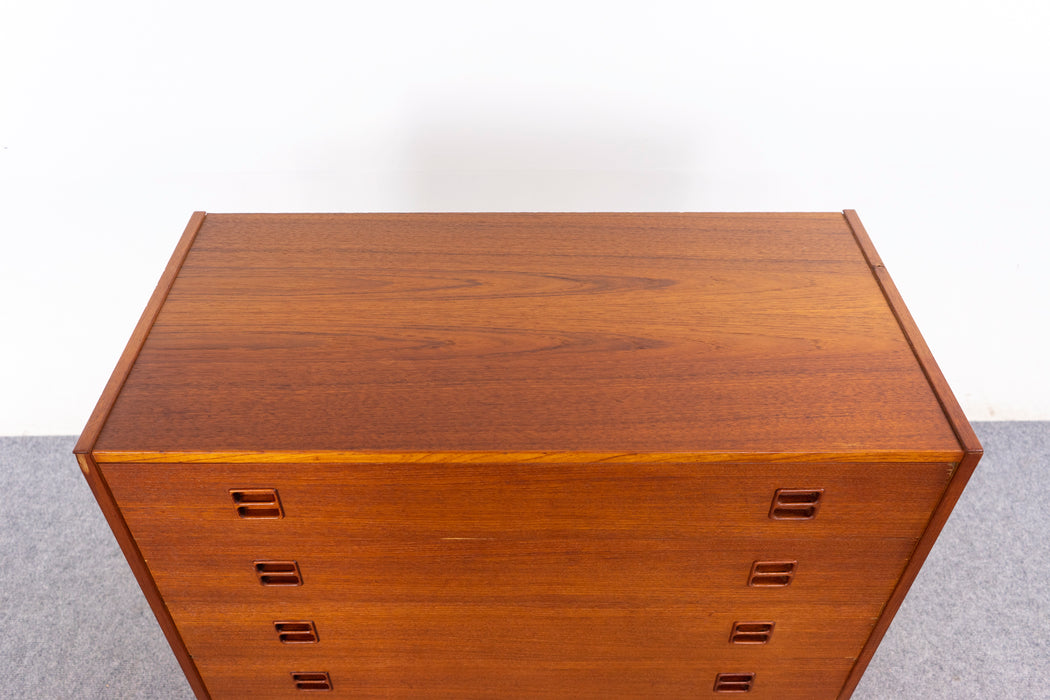 Danish Mid-Century Modern Teak Dresser - (327-009)