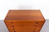 Danish Mid-Century Modern Teak Dresser - (327-009)