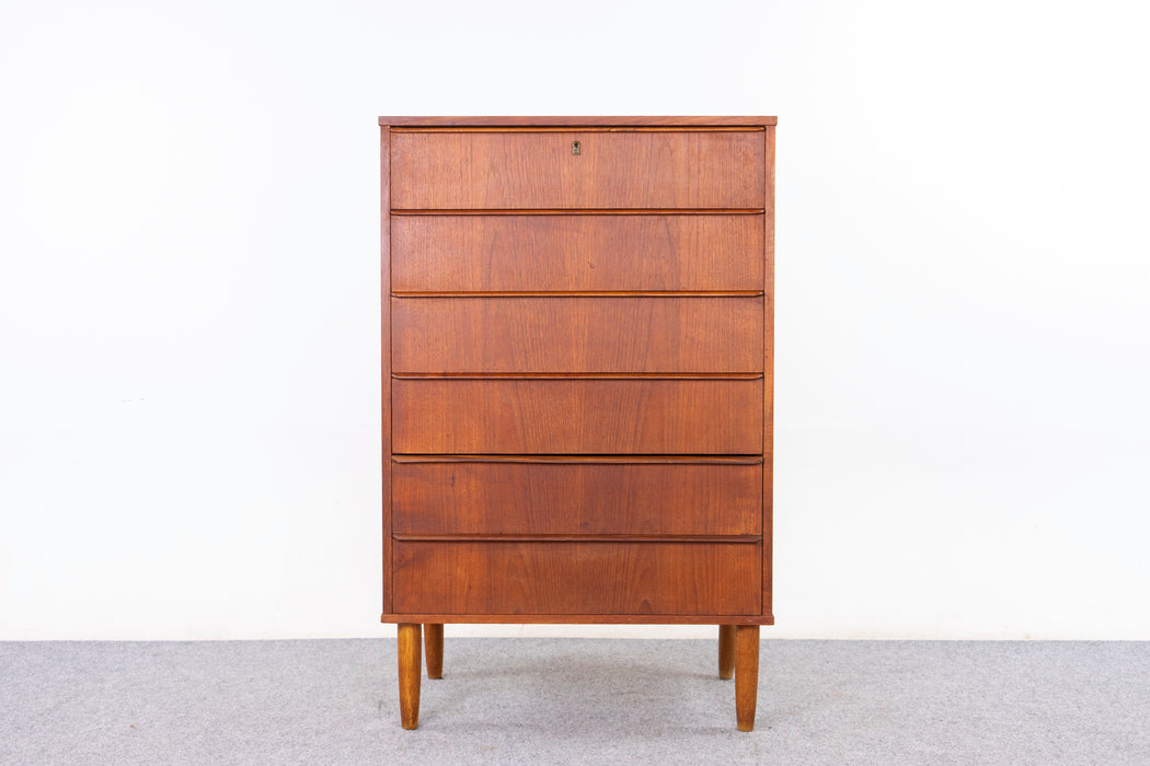 Danish Modern Teak Dresser - (327-010)