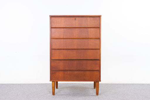 Danish Modern Teak Dresser - (327-010)