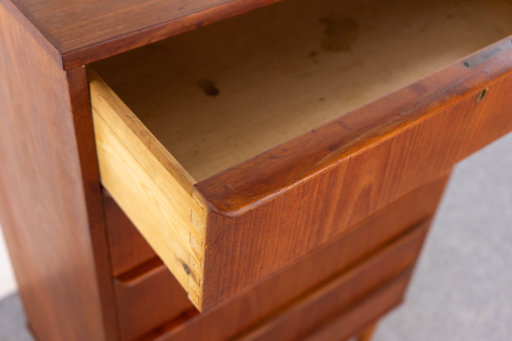 Danish Modern Teak Dresser - (327-010)