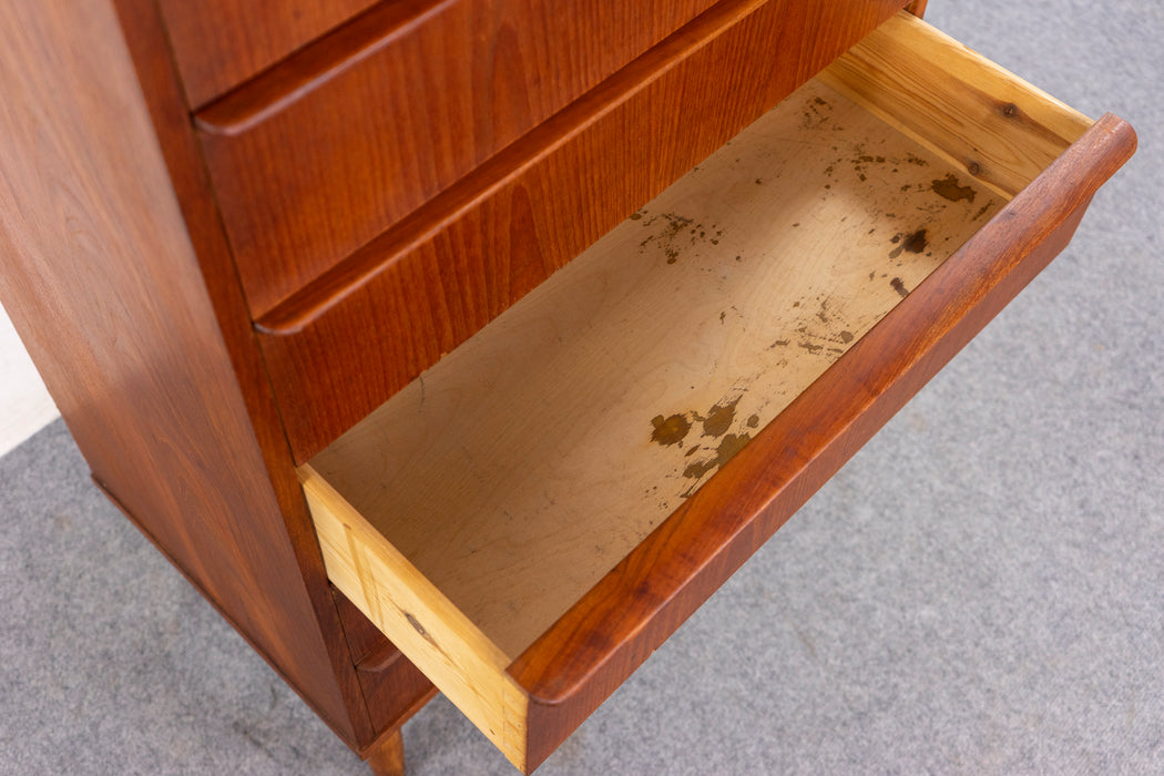 Danish Modern Teak Dresser - (327-010)