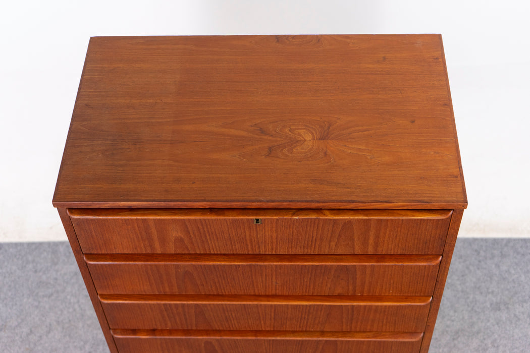 Danish Modern Teak Dresser - (327-010)