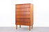Danish Modern Teak Dresser - (327-010)