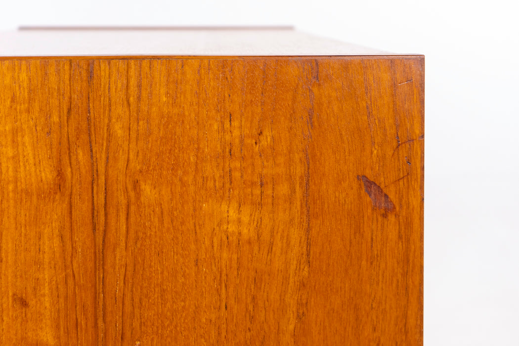 Danish Mid Century Teak Dresser- (327-014)