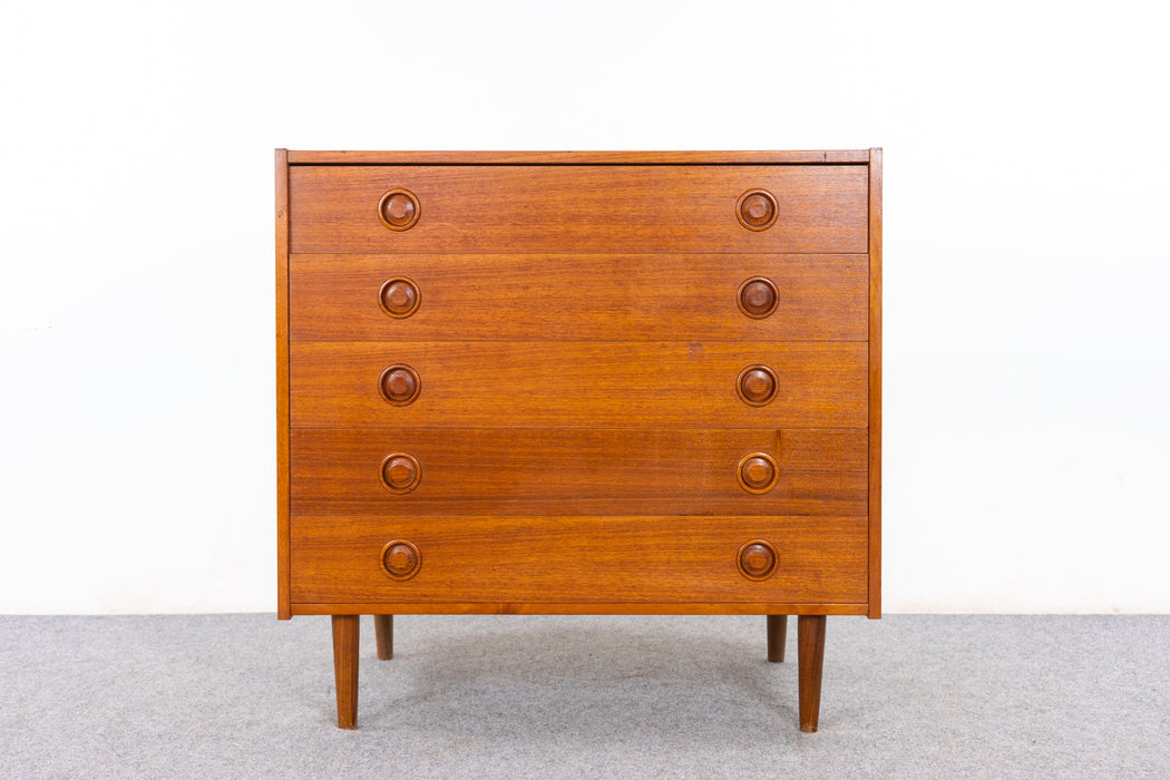 Danish Mid Century Teak Dresser- (327-014)