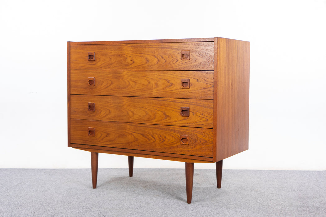 Danish Mid-Century Teak Dresser  - (327-016)