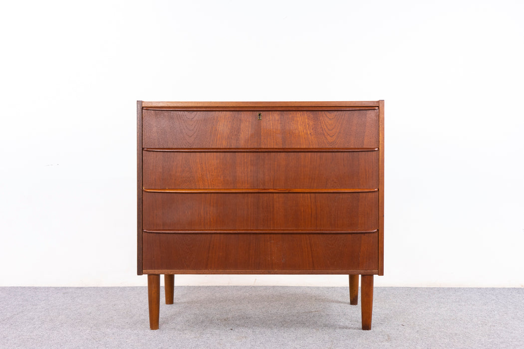 Danish Mid Century Teak Dresser - (327-017)