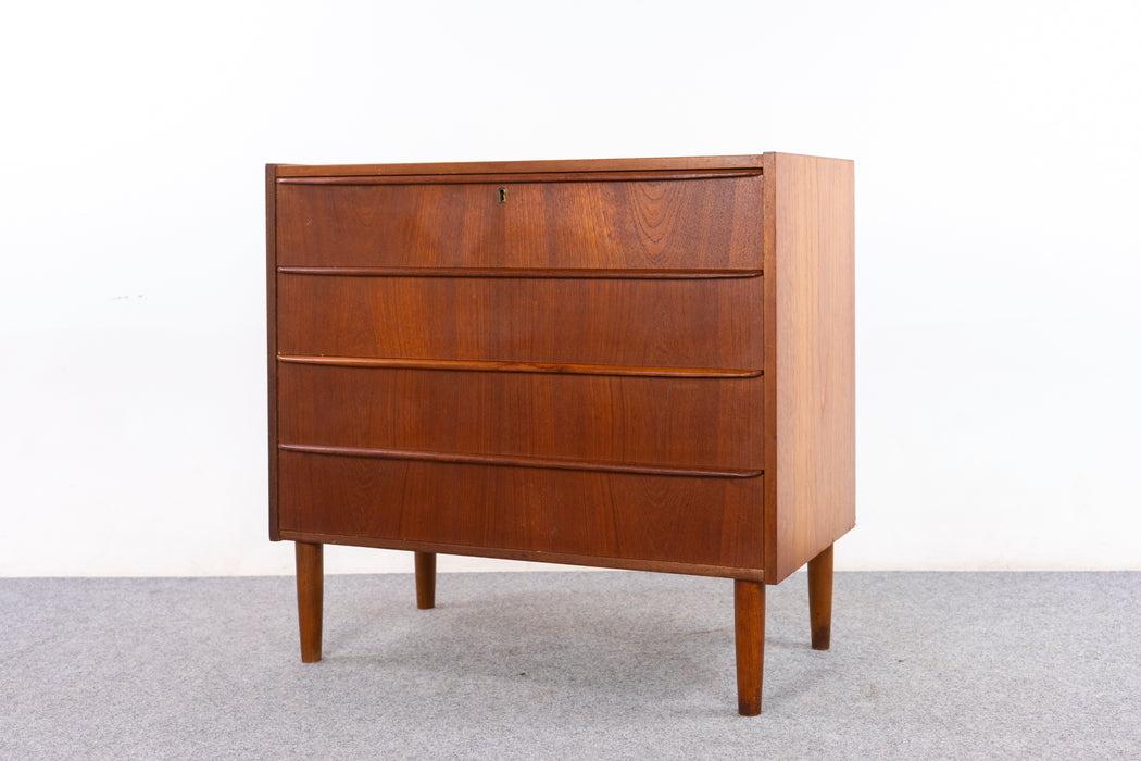 Danish Mid Century Teak Dresser - (327-017)