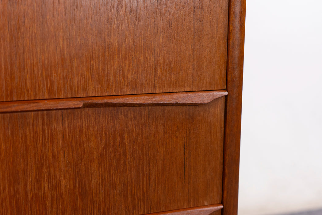 Danish Mid-Century Teak Dresser - (327-030)