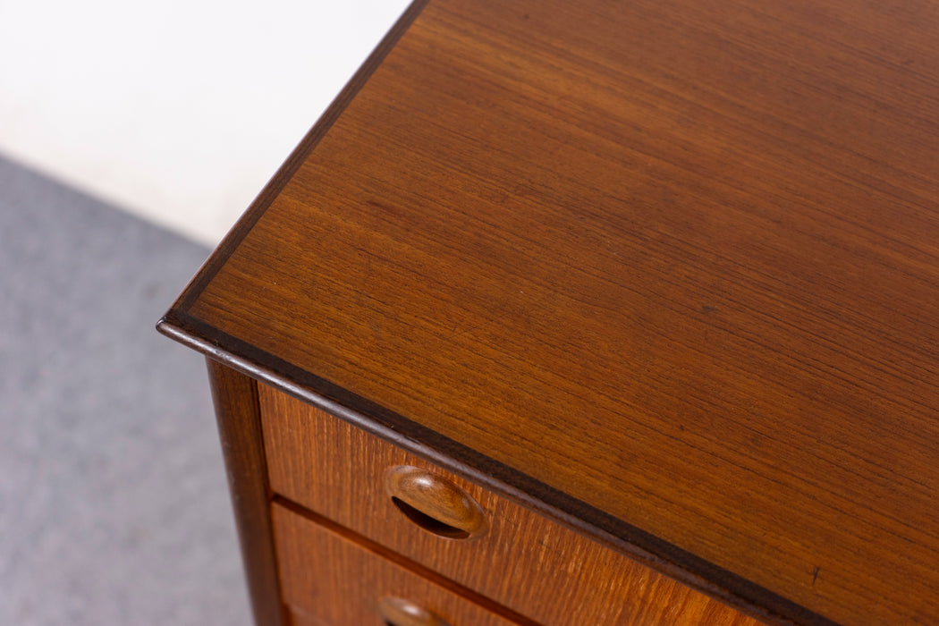 Danish Mid Century Teak Dresser - (327-041)