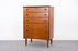 Danish Mid Century Teak Dresser - (327-041)