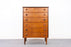 Danish Mid Century Teak Dresser - (327-041)