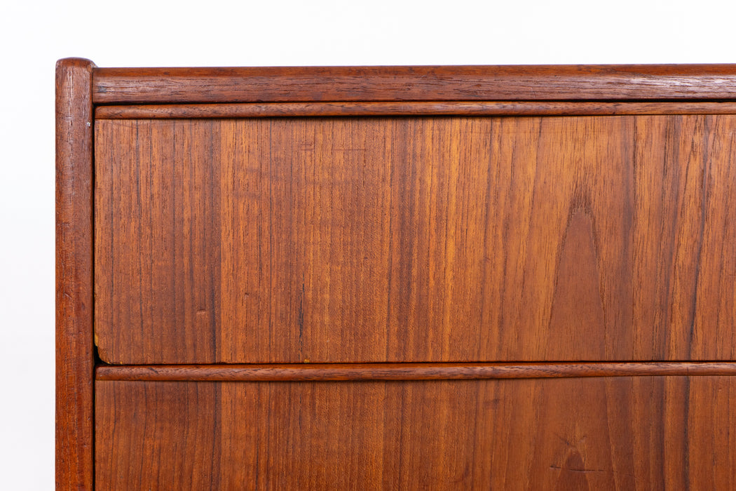 Danish Mid Century Teak Dresser - (327-050)